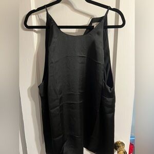 H&M Sleek Black Tank Top